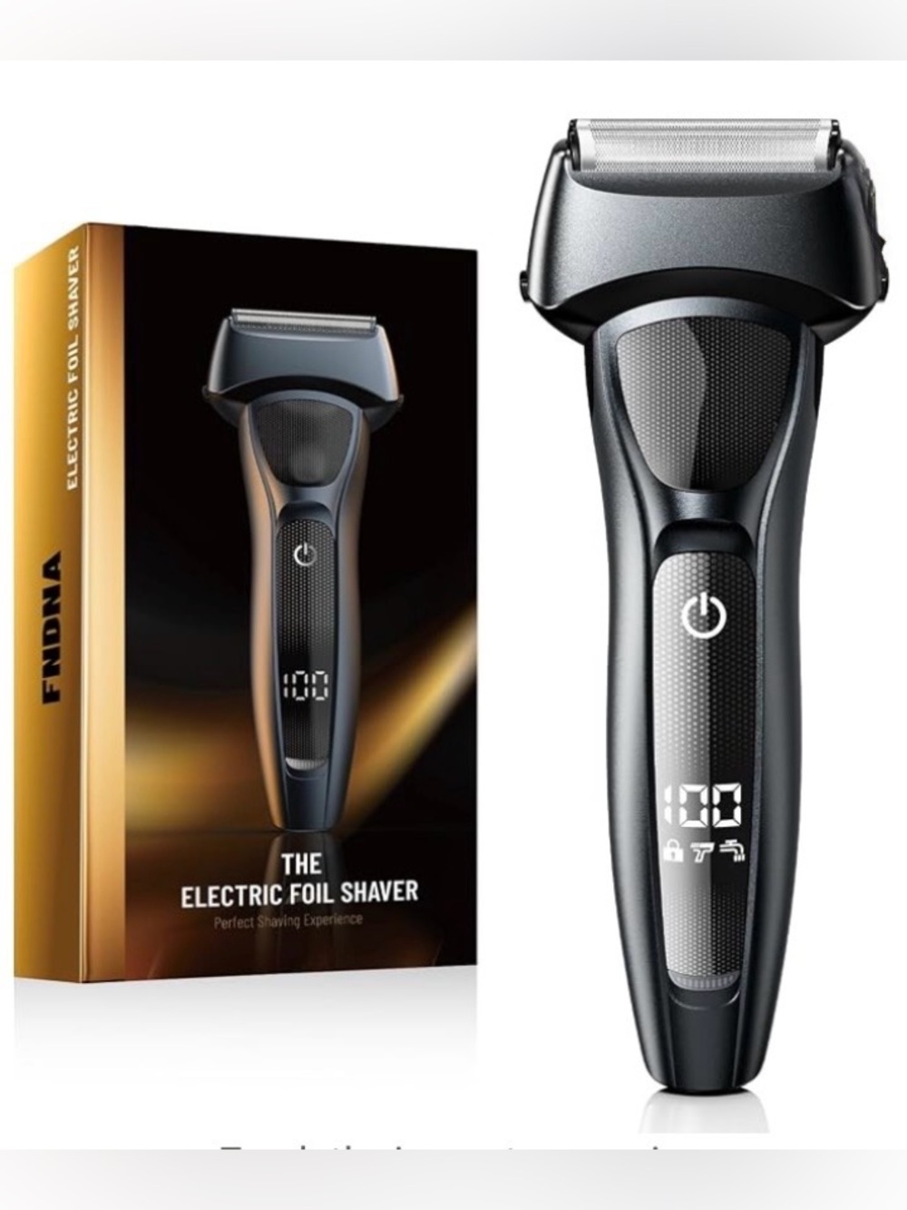 🆕Electric Razor for Men: Rechargeable Foil Shavers - Wet & Dry Shaver for Face